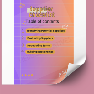 Supplier Checklist: How to Research and Evaluate Suppliers for Business Success
