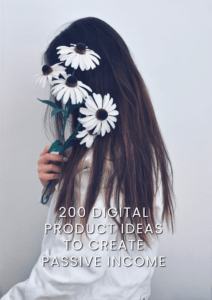 200 digital product ideas