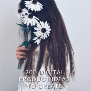 200 digital product ideas